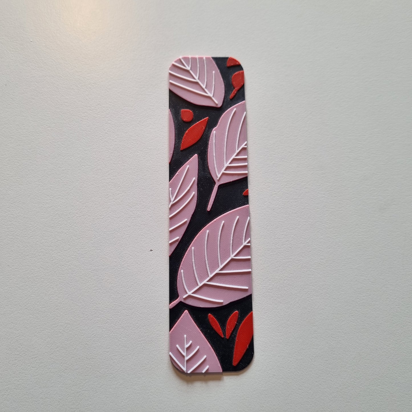 Bogmærke blad mønster