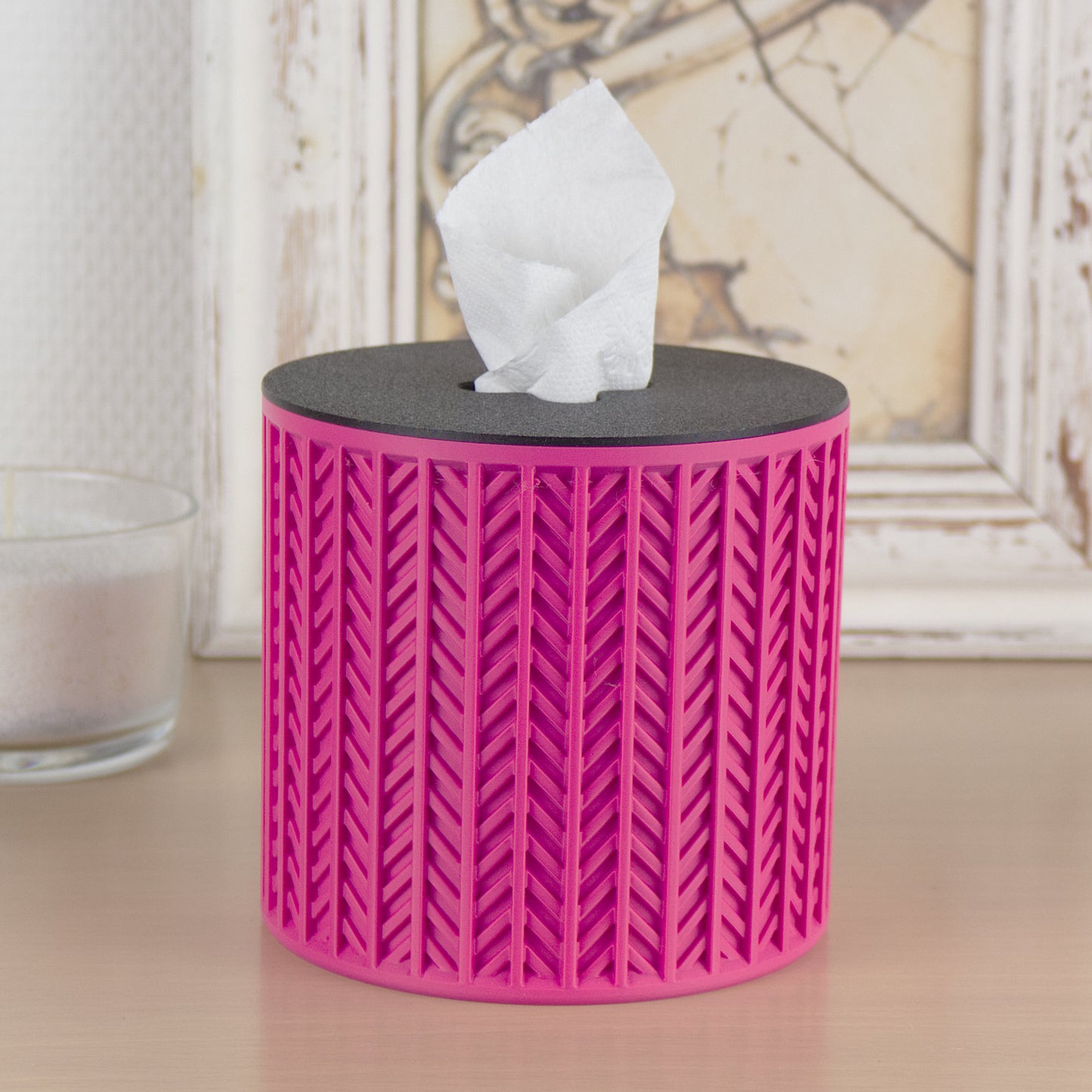 Toiletrulleholder - pink