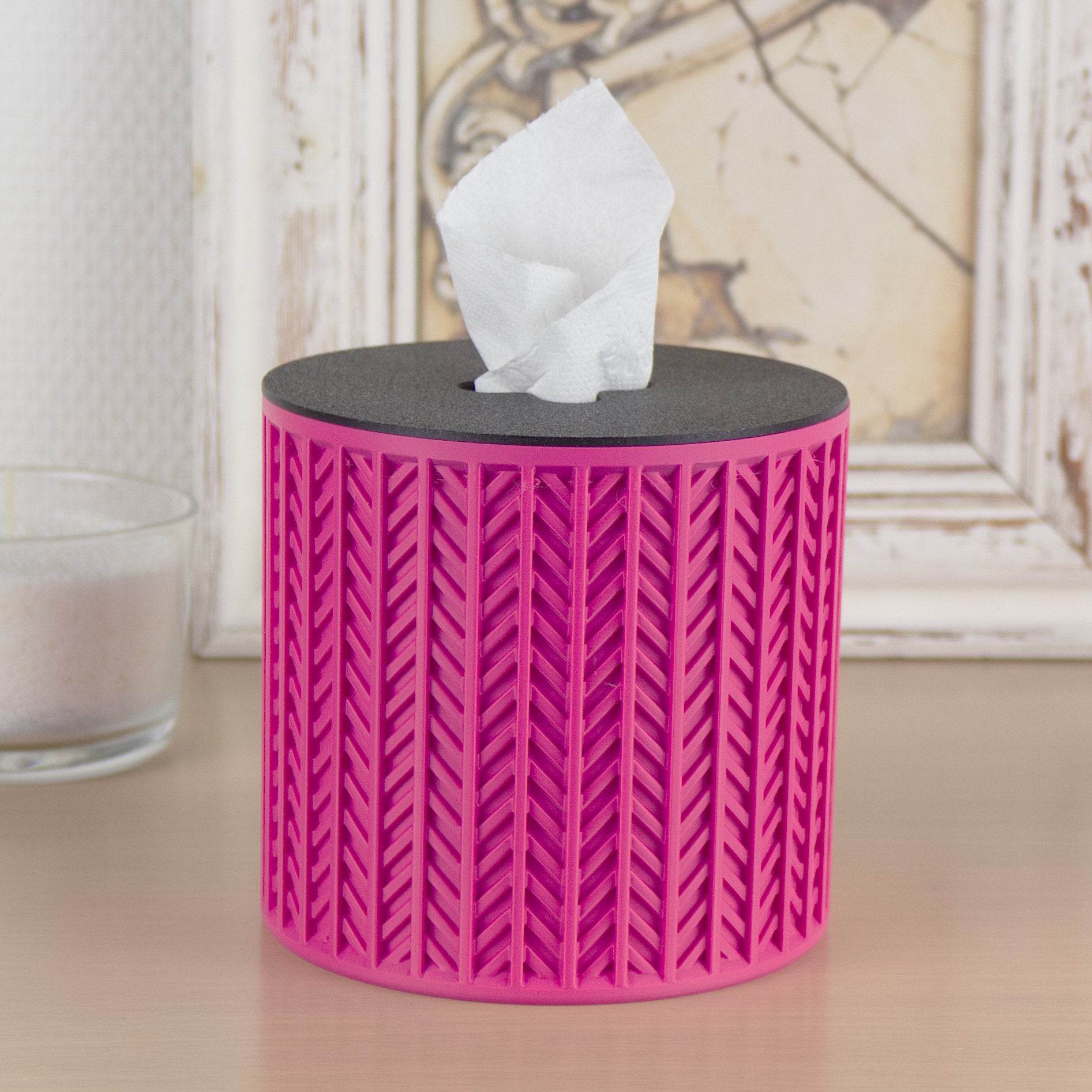 Toiletrulleholder - pink